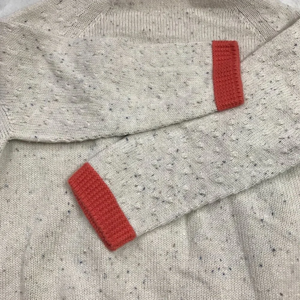 Hanna Andersson Neutral Knit Cardigan‎ Sweater Toddler Girls 2T Organic Cotton